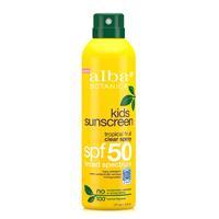 alba kids suncreen tropical fruit clear spray spf50 177ml