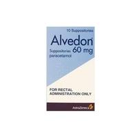 Alvedon 60mg Paracetamol Suppositories