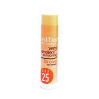 alba very emollient sunscreen lip care spf25 4g