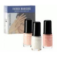 Alessandro French Manicure Set (3 x 5 ml)