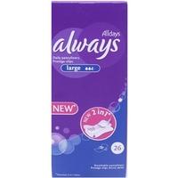 Always Alldays Daily Panty Liners Large 2in1