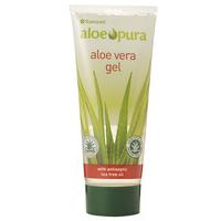 Aloe Pura Aloe Vera Gel with Antiseptic Tea Tree Oil