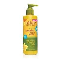 alba botanica hawaiian coconut milk facial wash