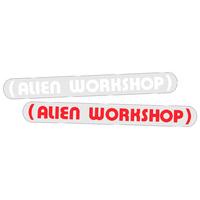 alien workshop parenthesis 8 skateboard sticker multi