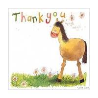 Alex Clark Pony Thank You Cards - 8 Pack