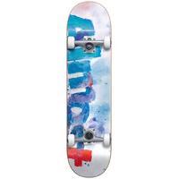 almost colour bleed complete skateboard white 8