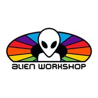 alien workshop spectrum 6 skateboard sticker multi