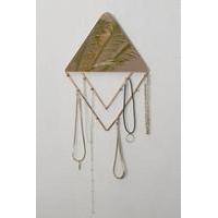 alexia line jewellery storage hanging mirror copper