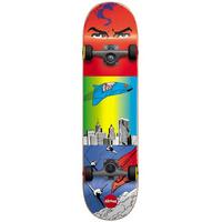Almost Superman Flight Youth Complete Skateboard - Red/Blue 7\