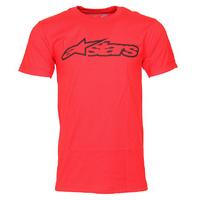 Alpinestars Blaze Classic T-Shirt - Red/Black