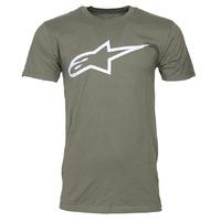 Alpinestars Ageless Classic T-Shirt - Military/White