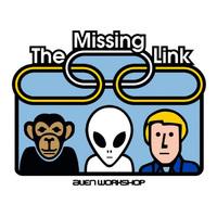 alien workshop missing link 3 skateboard sticker multi