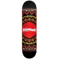 Almost Geo Aztec Skateboard Deck - Black 8.0\