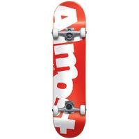 almost side pipe complete skateboard red 7875