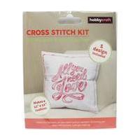 All You Need Cushion Sampler Cross Stitch Kit