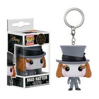 alice through the looking glass mad hatter pocket pop key chain