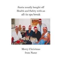 all in spa christmas card