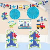 All Aboard 1st Birthday Party Room Decorations
