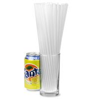 Alcopop Straight Straws 10.5inch Clear (40 Boxes of 250)
