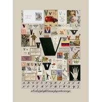 alphabet the letter v peter blake