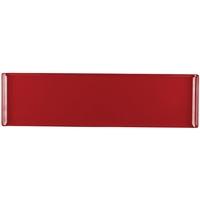 Alchemy Buffet Red Melamine Rectangular Trays 560x 153mm Pack of 4