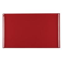 Alchemy Buffet Red Melamine Rectangular Trays 530x 325mm Pack of 2