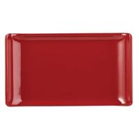 Alchemy Buffet Red Melamine Rectangular Trays 170x 100mm Pack of 6