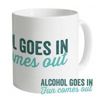 Alcohol Goes In Mug