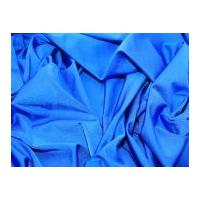 All Way Stretch Lycra Dress Fabric Royal Blue