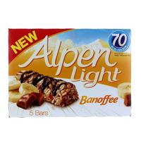 Alpen Light Banoffee Bar 5 Pack
