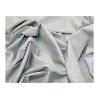 All Way Stretch Lycra Dress Fabric Silver