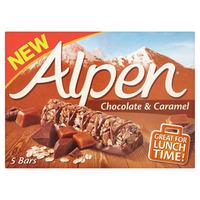 Alpen Caramel & Chocolate Bars 5 Pack