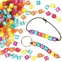 alphabet cube beads pack of 450