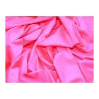 All Way Stretch Lycra Dress Fabric Fluorescent Pink