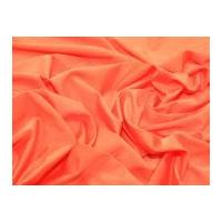 All Way Stretch Lycra Dress Fabric Fluorescent Orange