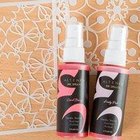 Altenew Medallion A and B Stencils with Frosty Pink and Coral Berry Ink Sprays 402196
