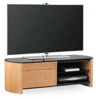 alphason fw1100cb lo finewoods tv cabinet with storage 1100mm in light