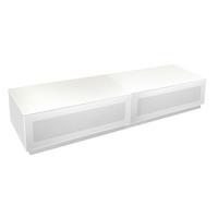 Alphason EMTMOD1700WH Element High Gloss TV Cabinet 1700mm Wide in Whi