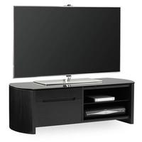 Alphason FW1100CB BLK Finewoods TV Cabinet with Storage 1100mm Wide in