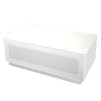 alphason emtmod850wh element high gloss tv cabinet 850mm wide in white