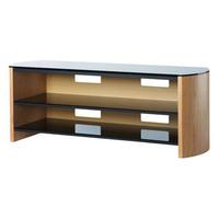 Alphason FW1350 LOB Finewoods TV Cabinet 1350mm Wide in Light Oak