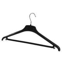 alba black plastic coat hanger pack of 20 pmbasicpl