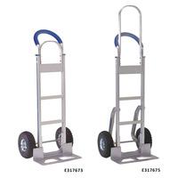 Aluminium Sack Truck With 200kg Capacity - Extended Looped Handle, Kerb Skids
