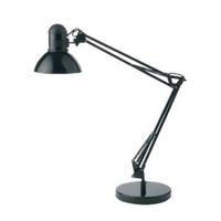 Alba 60W Black Architect Desk Lamp