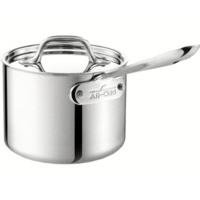all clad stainless steel 15cm deep saucepan with lid