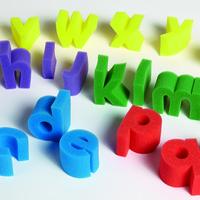 Alphabet Printing Sponges Pack