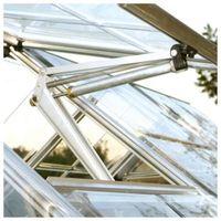 aluminium greenhouse window auto vent h500mm d400mm