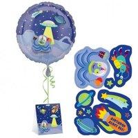 Alien Party Make A Scene Sticker Balloon