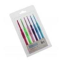 Aluminium Crochet Hook Set Multicoloured