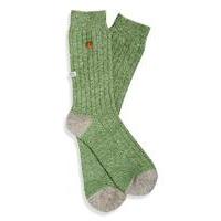 alfredo gonzales socks twisted wool green green